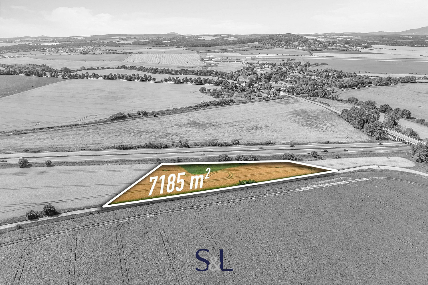 Prodej pole 7 185 m² – fotografie 2