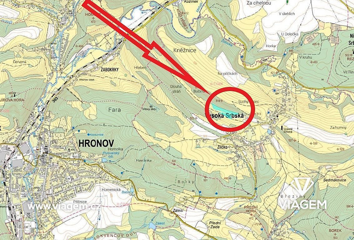 Prodej pole 21 336 m² – fotografie 3