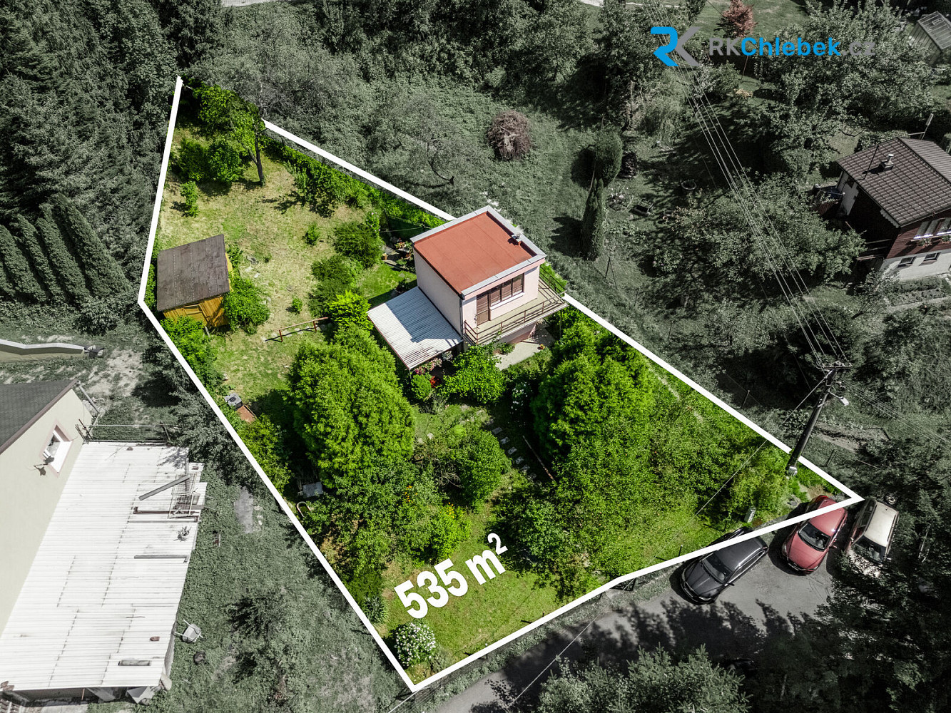 Prodej chaty/chalupy 24 m² s pozemkem 535 m²