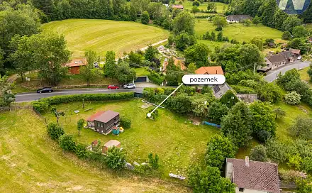 Prodej stavebního pozemku 1 224 m², Prachatice