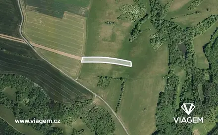 Prodej pole 1 165 m², Částkov, okres Uherské Hradiště