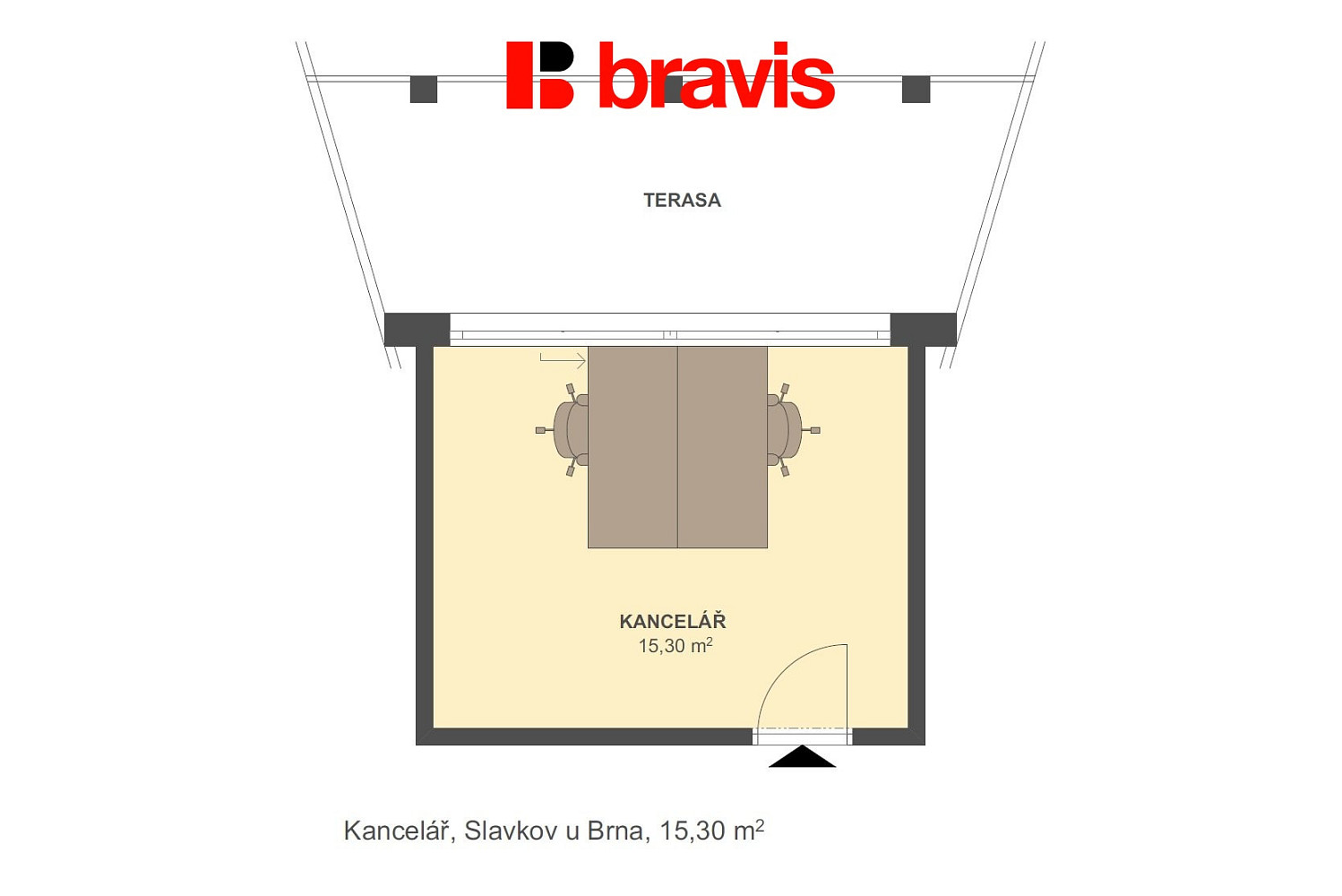 Pronájem kanceláře 15 m² – fotografie 5