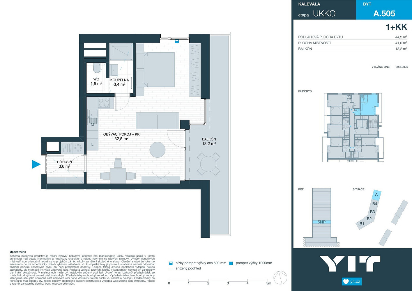 Prodej bytu 1+kk 41 m² – fotografie 2