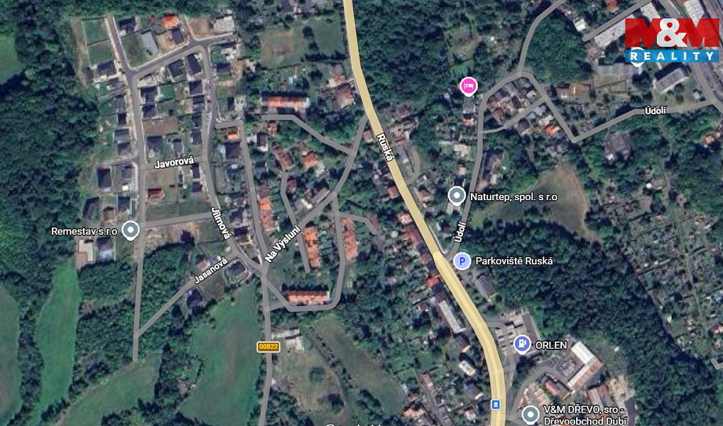 Prodej stavebního pozemku 823 m², Dubí – náhled fotky 4