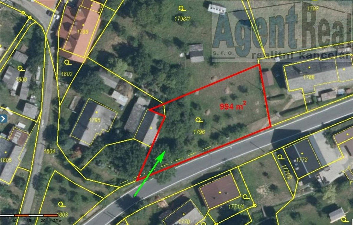 Prodej stavebního pozemku 994 m² – fotografie 4