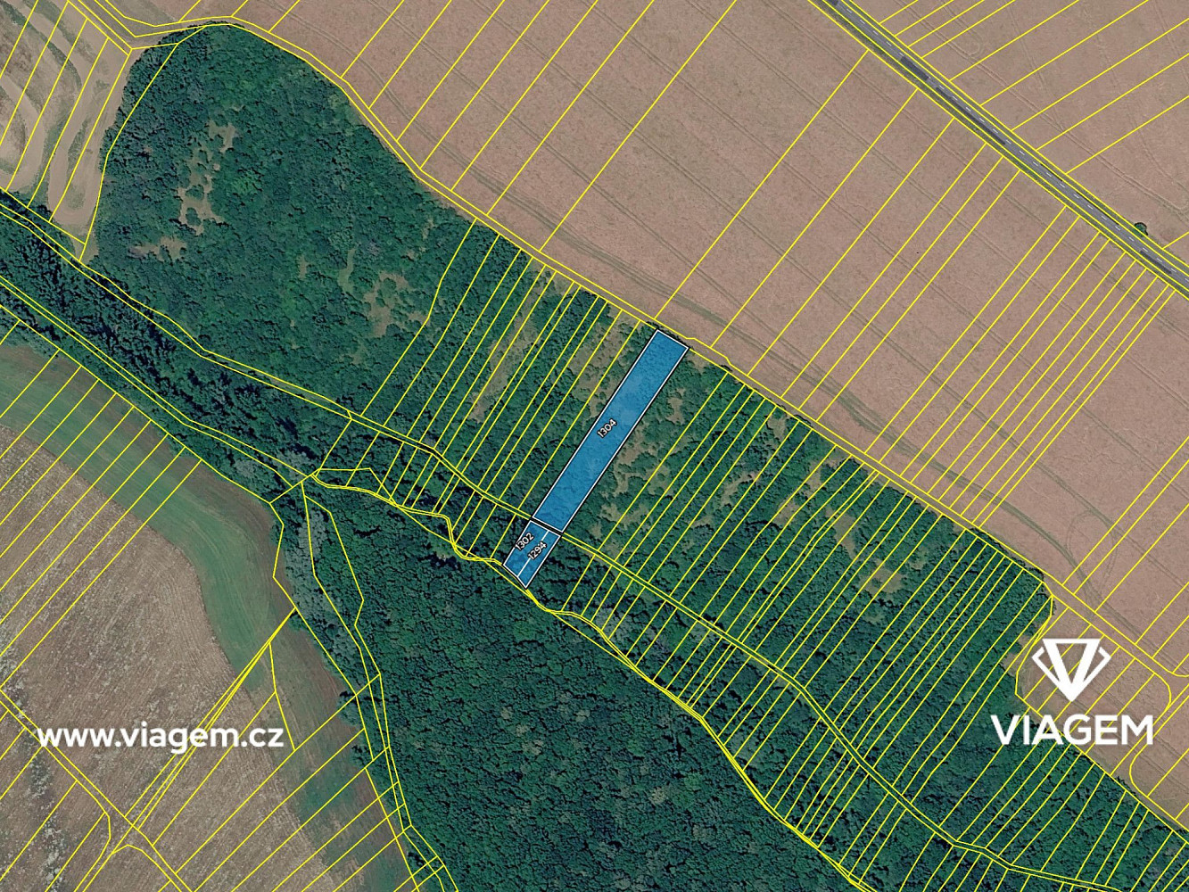 Prodej pole 1 190 m² – fotografie 4
