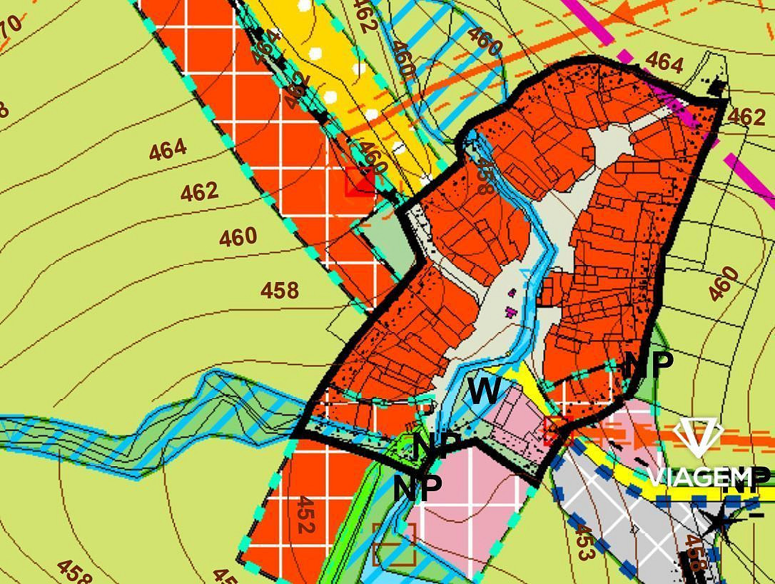 Prodej stavebního pozemku 106 m² – pohled 2
