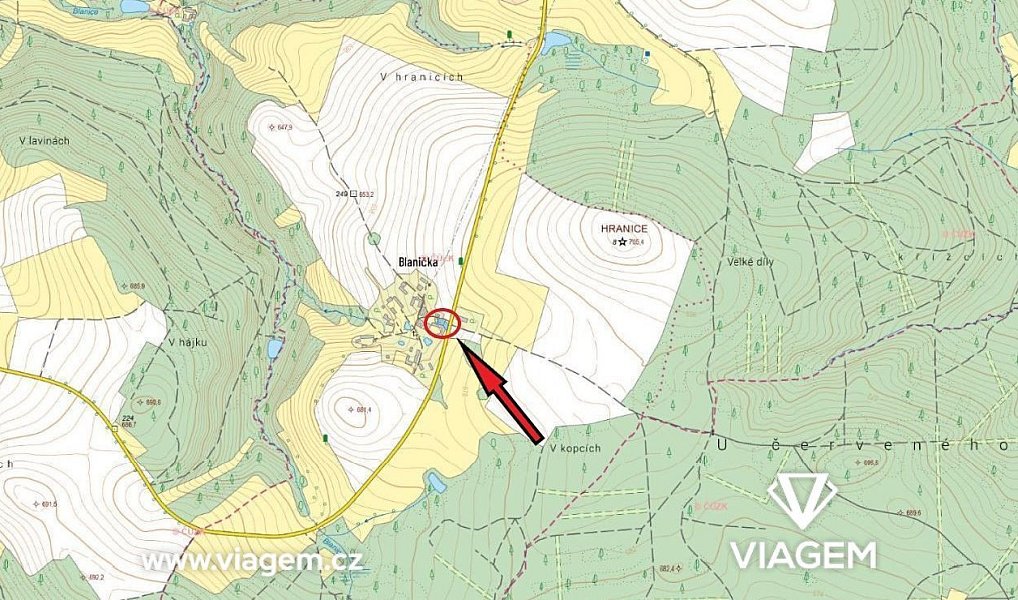Prodej stavebního pozemku 537 m², Rodná – náhled fotky 2