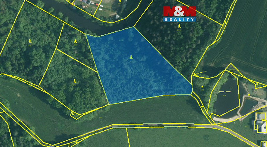 Prodej lesa 9 271 m²