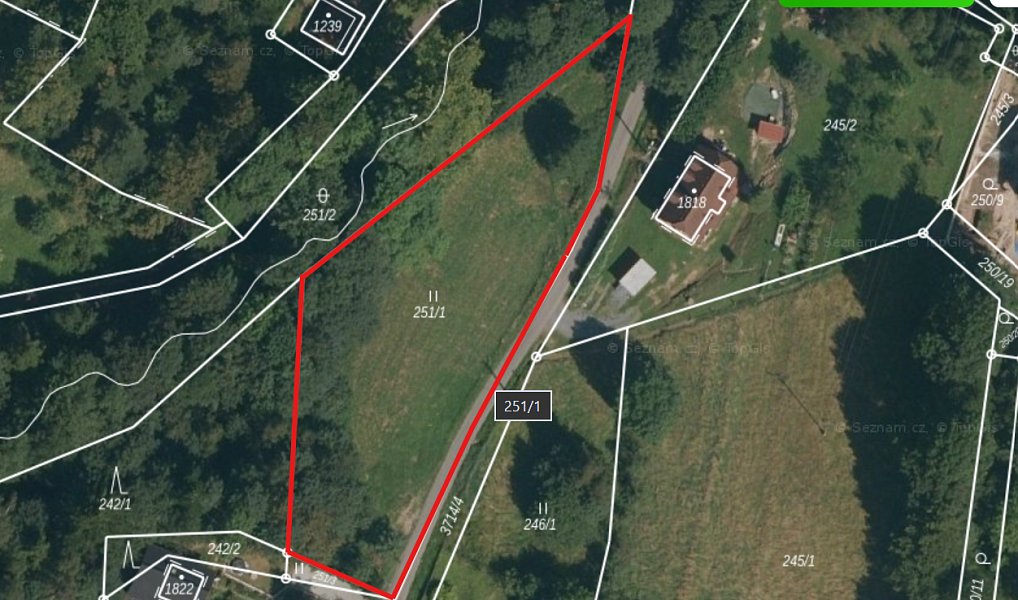 Prodej pozemku 2 274 m², Trojanovice – náhled fotky 2