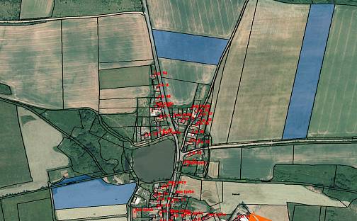Prodej pole 8 766 m², Řeřichy, okres Rakovník