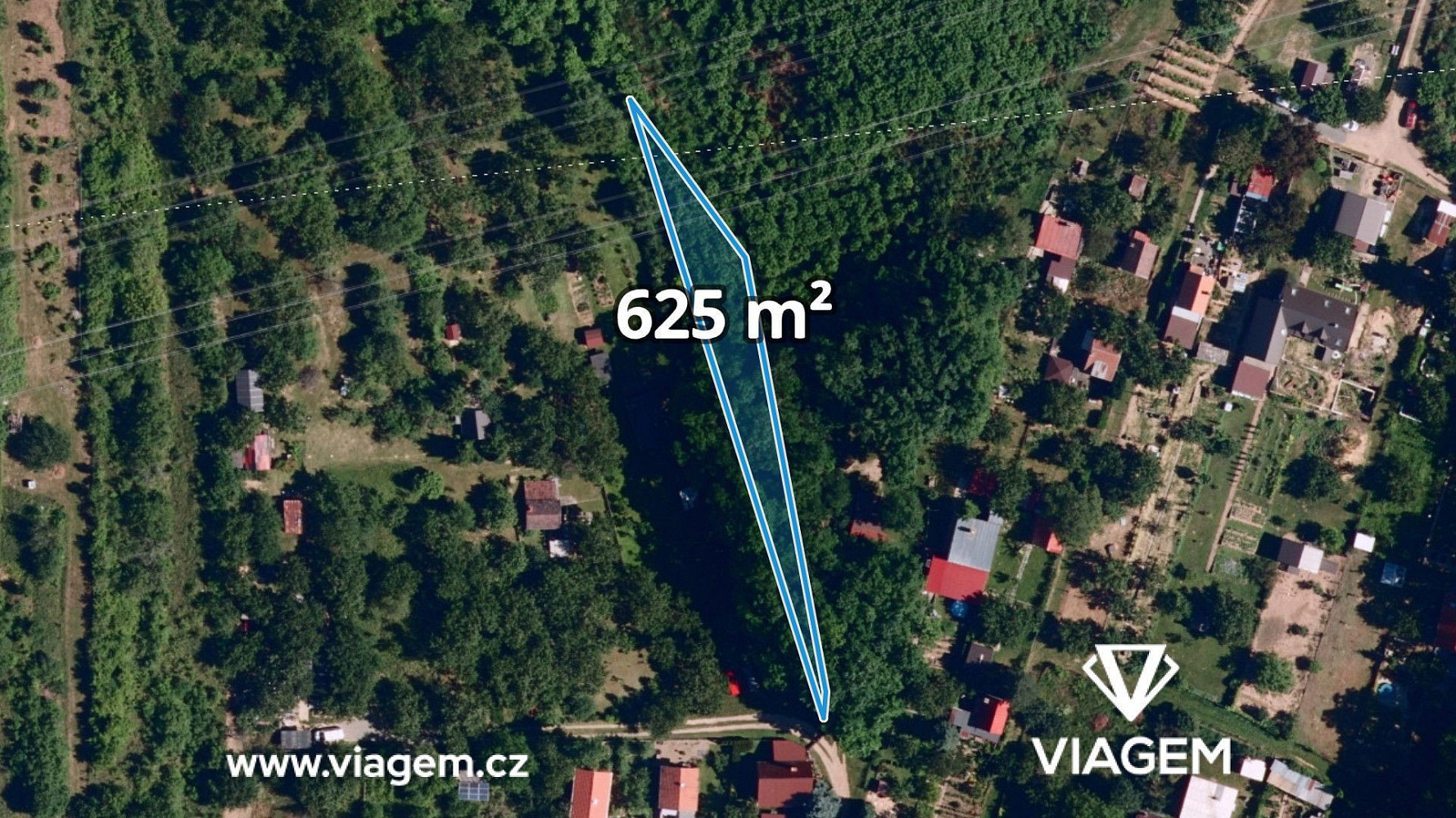 Prodej zahrady 1 612 m²