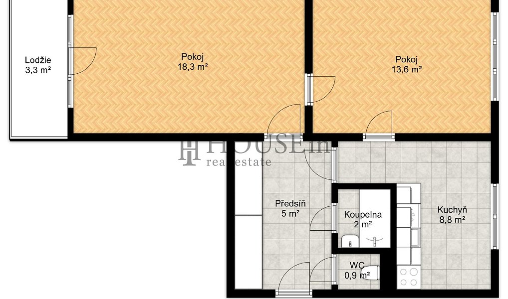 Prodej bytu 2+1 49 m², Praha – náhled fotky 4