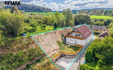 Prodej domu 190 m² s pozemkem 453 m², Nábřeží, Nepomuk, okres Plzeň-jih