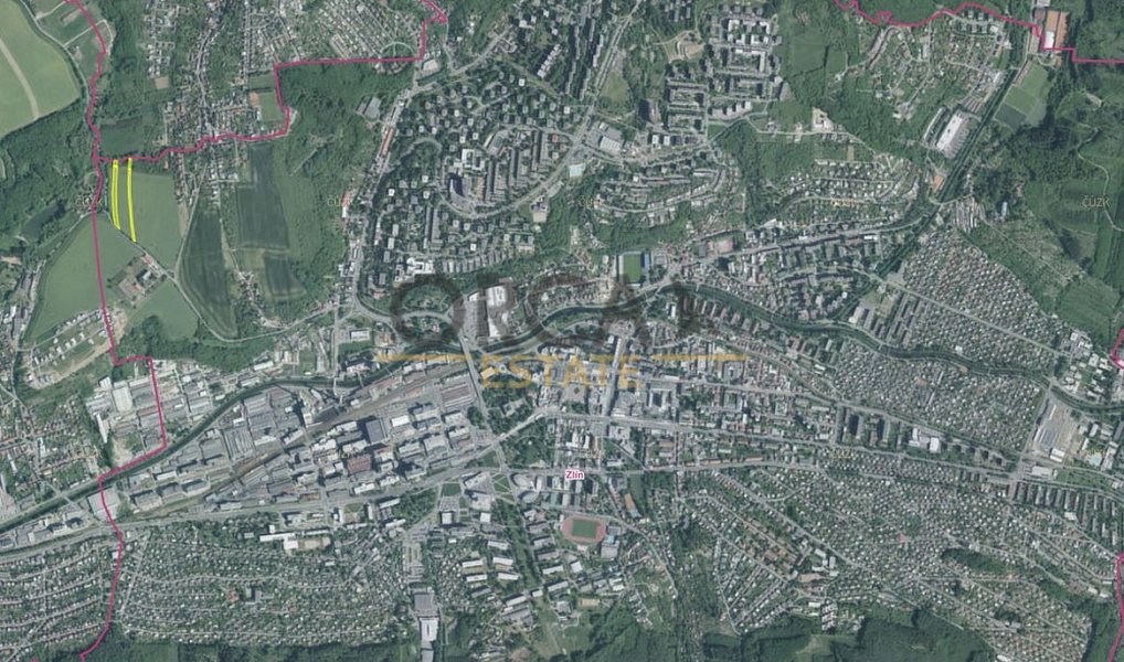 Prodej pole 3 168 m², Zlín – náhled fotky 2