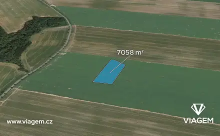 Prodej pole 705 m², Mělnické Vtelno, okres Mělník