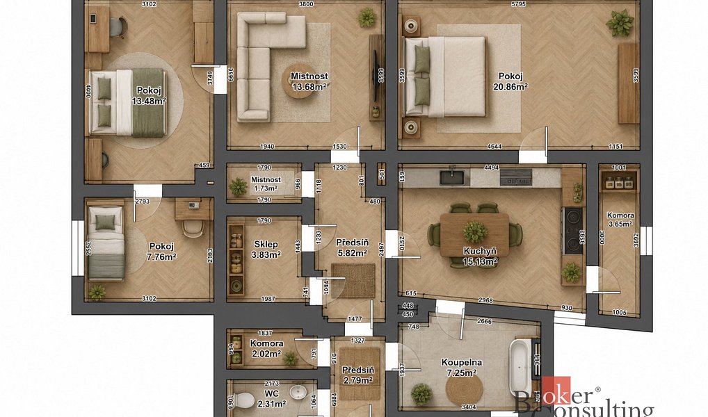 Prodej domu 78 m² s pozemkem 3 200 m², Horšovský Týn – náhled fotky 10