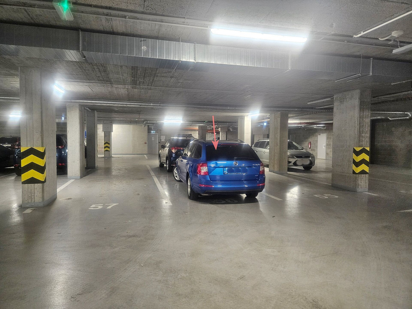 Garážové stání v novostavbě, Čerpadlová ulice, Praha 9 Hloubětín – fotografie 2