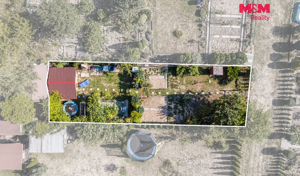 Prodej zahrady 185 m², Rybitví – náhled fotky 8
