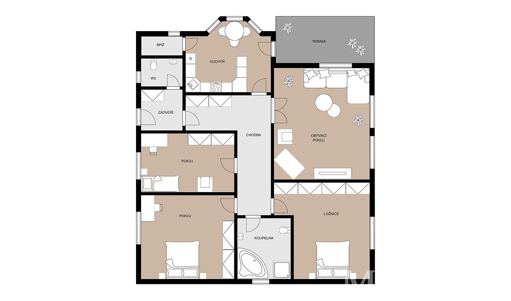 Prodej domu 113 m² s pozemkem 872 m², Chomutov – náhled fotky 5