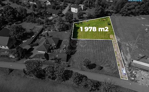 Prodej stavebního pozemku 1 978 m², Hukvaldy - Rychaltice, okres Frýdek-Místek
