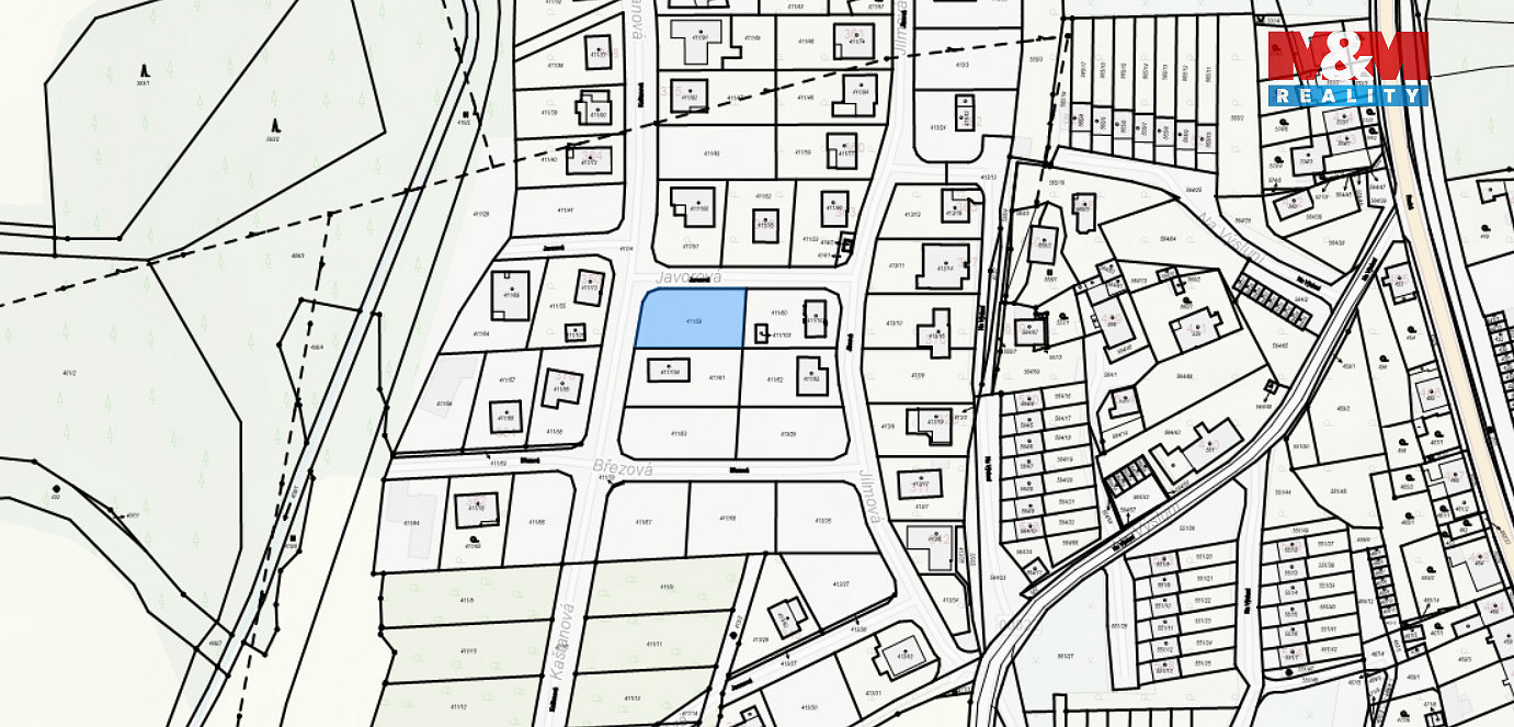 Prodej stavebního pozemku 823 m² – pohled 2