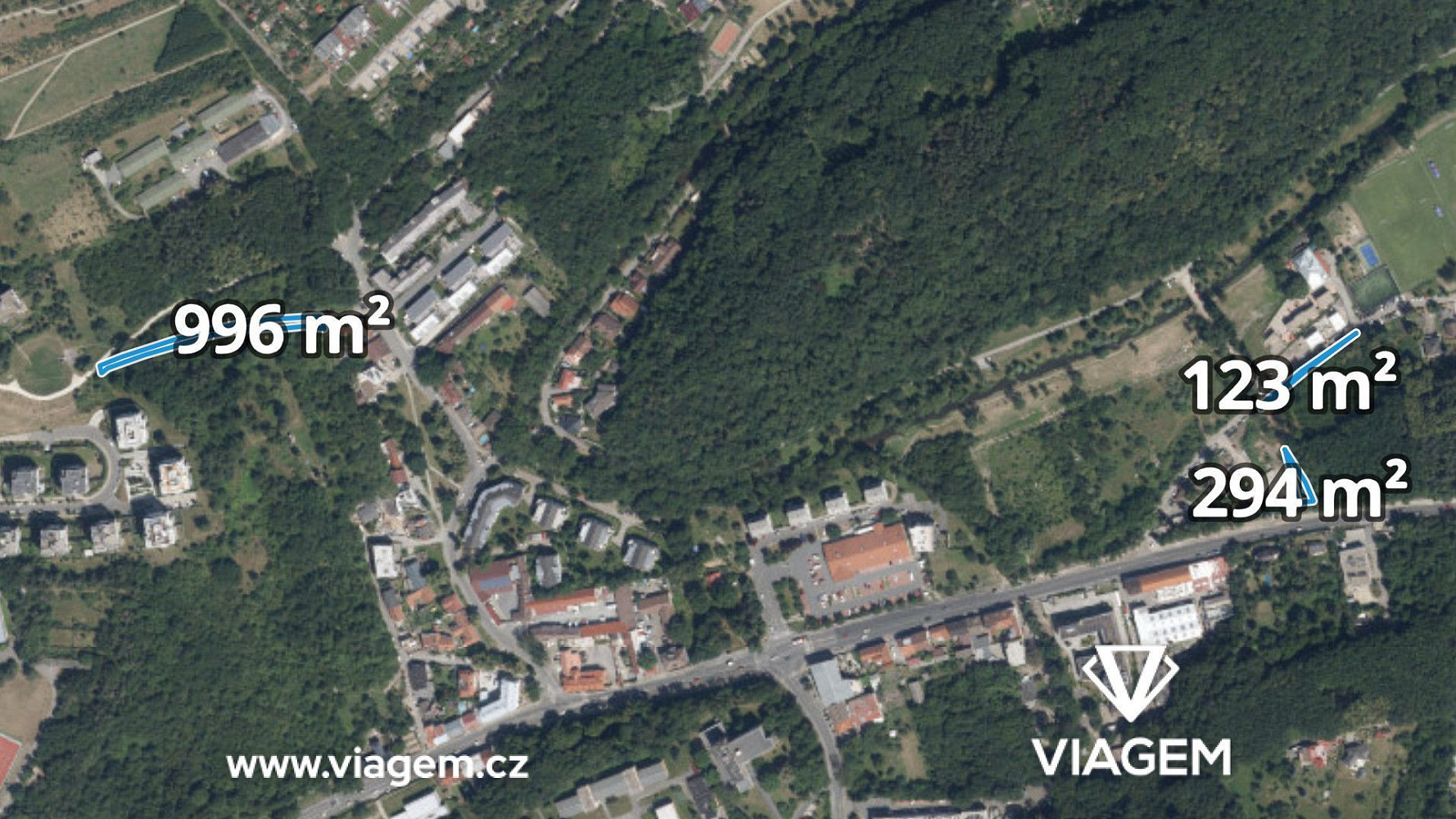 Prodej lesa 222 m²