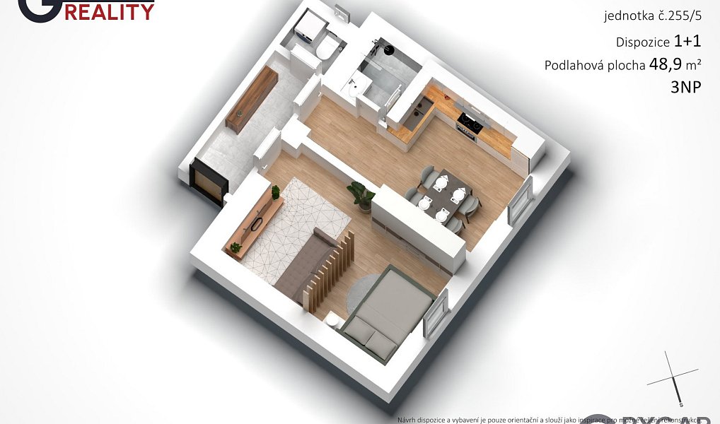 Prodej bytu 1+1 49 m², Praha – náhled fotky 9