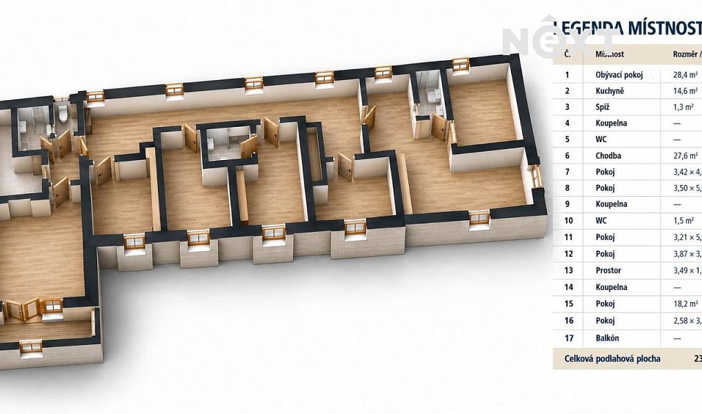 Prodej domu 574 m² s pozemkem 4 063 m², Horní Habartice – náhled fotky 29