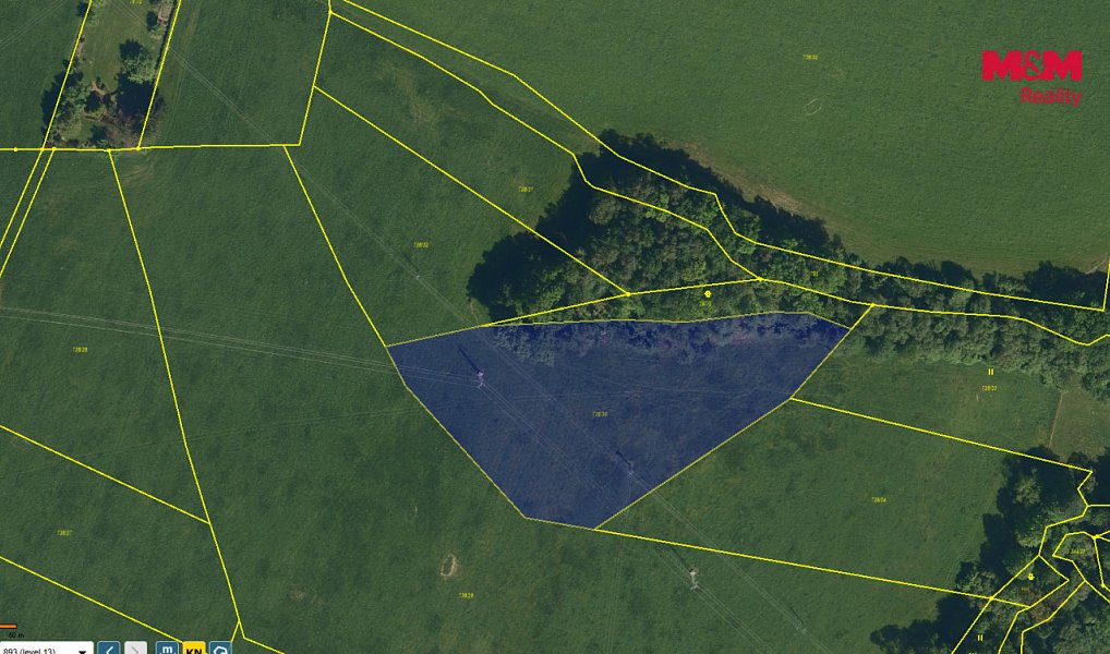 Prodej pole 6 589 m², Rožnov pod Radhoštěm – náhled fotky 7