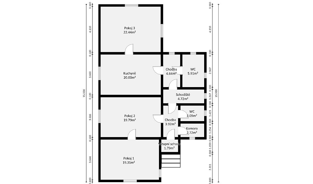 Prodej domu 250 m² s pozemkem 551 m², Chocerady – náhled fotky 2