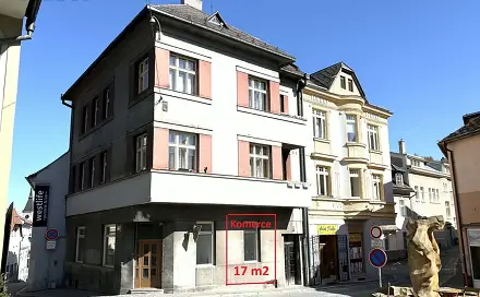 Pronájem obchodních prostor 17 m², Kostelní, Vimperk - Vimperk I, okres Prachatice