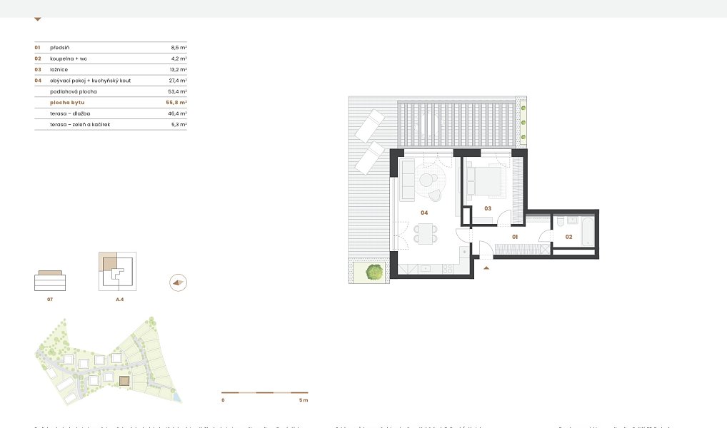 Prodej bytu 2+kk 56 m², Praha – náhled fotky 2