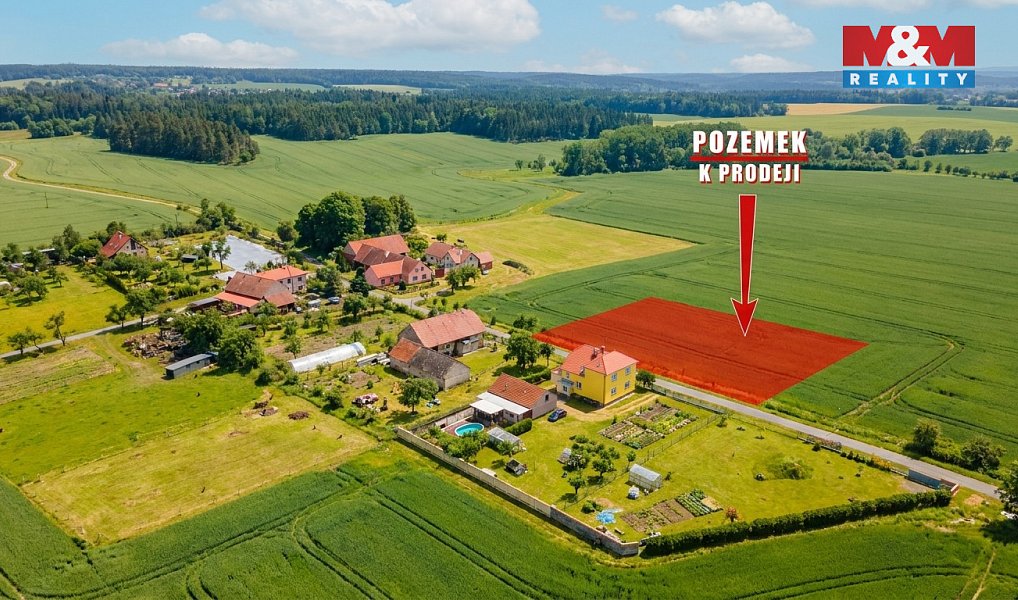 Prodej stavebního pozemku 3 009 m², Radhošť – náhled fotky 3