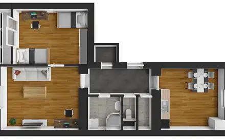 Prodej bytu 2+1 72 m², Komenského, Náchod