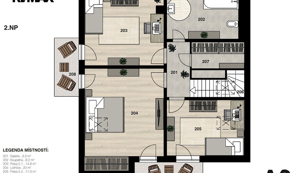 Prodej domu 147 m² s pozemkem 2 074 m², Říčany – náhled fotky 15