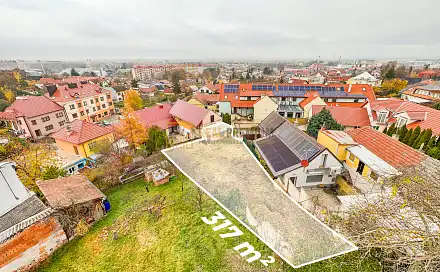 Prodej stavebního pozemku 317 m², Uherské Hradiště
