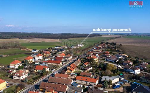 Prodej stavebního pozemku 1 269 m², Malý Újezd - Vavřineč, okres Mělník