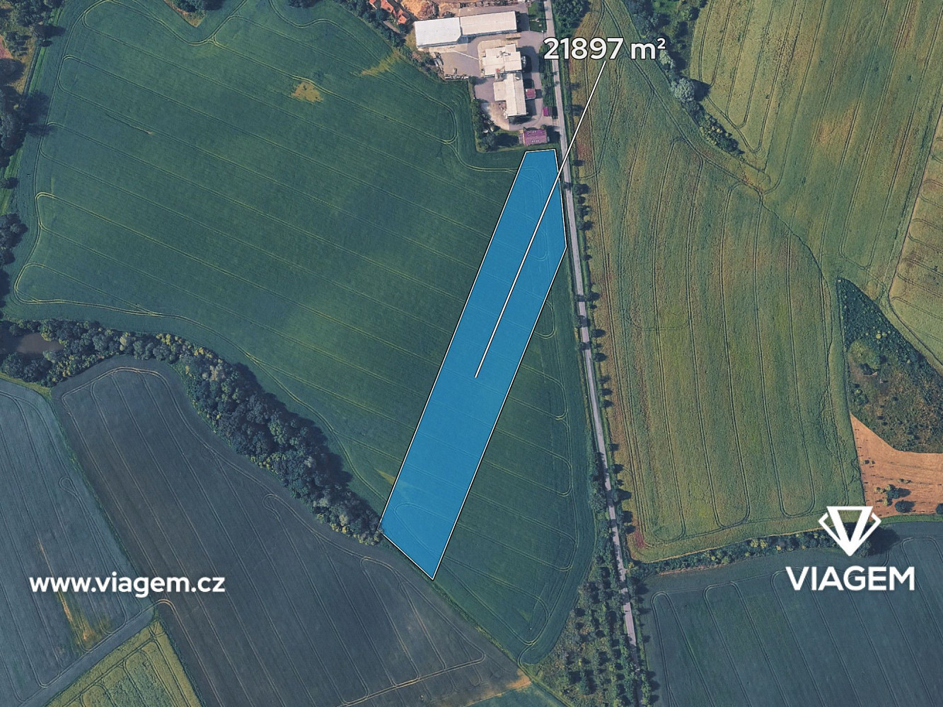 Prodej pole 2 433 m² — photo 2