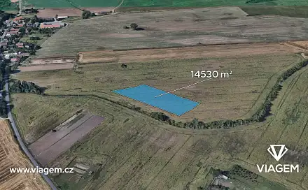 Prodej pole 2 724 m², Sezemice, okres Pardubice