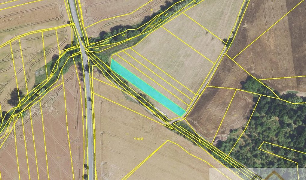 Prodej pole 67 146 m², Krušovice – náhled fotky 3