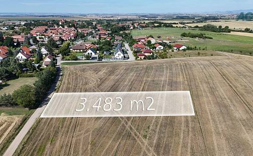 Prodej pole 3 483 m², Ledčice, okres Mělník