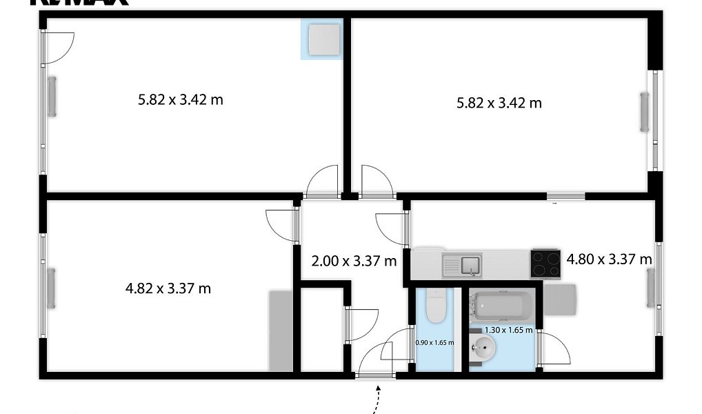 Prodej bytu 3+1 79 m², Krupka – náhled fotky 28