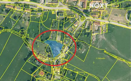 Prodej stavebního pozemku 1 227 m², Vacovice