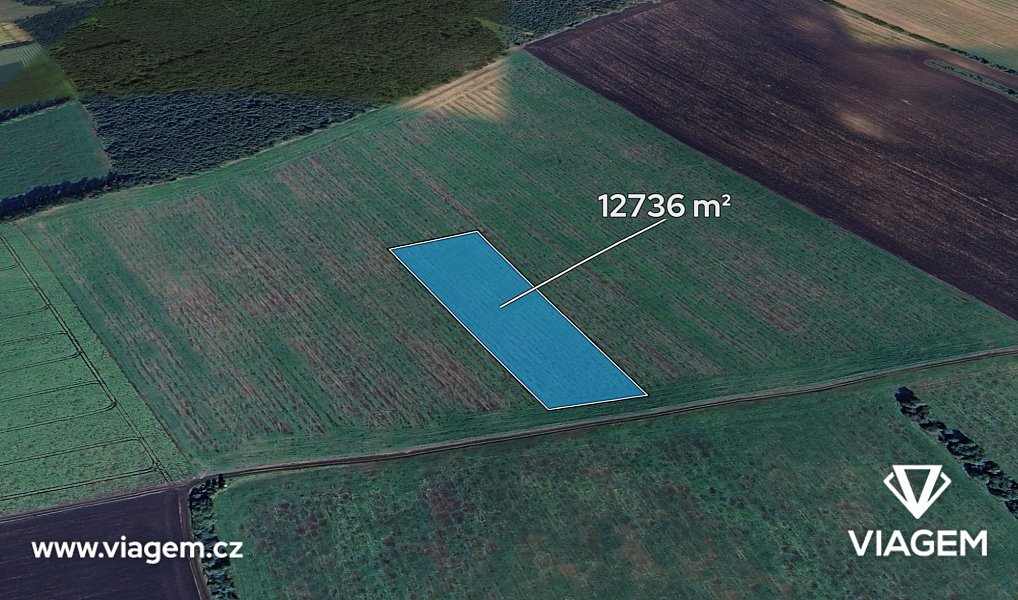 Prodej pole 786 m², Nivnice – fotka 1 z 5