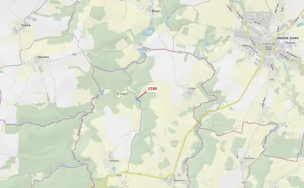 Dražba pozemku 3 077 m², Slavče