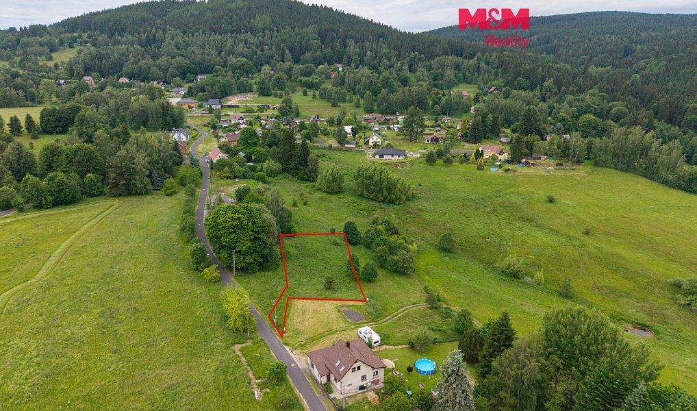 Prodej stavebního pozemku 1 356 m², Rotava – fotka 1 z 9