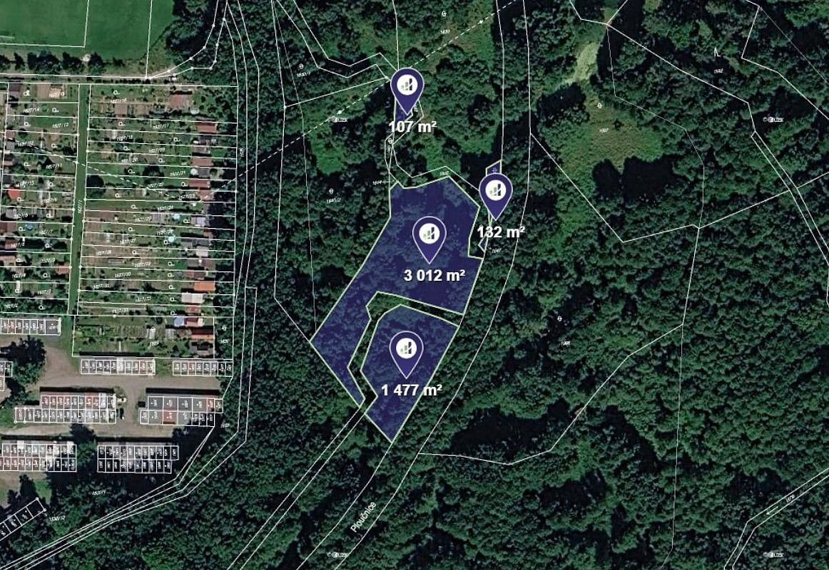 Prodej pozemku 12 959 m², Mimoň