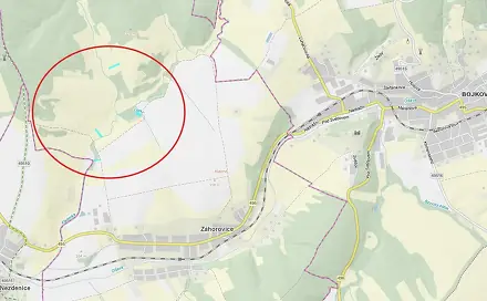Prodej pole 6 329 m², Záhorovice, okres Uherské Hradiště