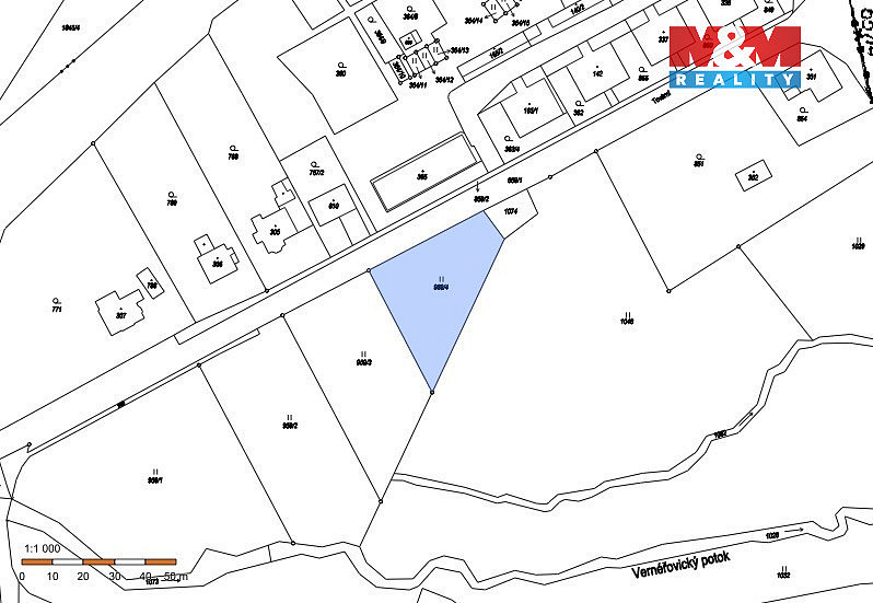 Prodej stavebního pozemku 1 199 m² – fotografie 4